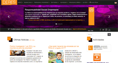 Desktop Screenshot of deres.org.uy